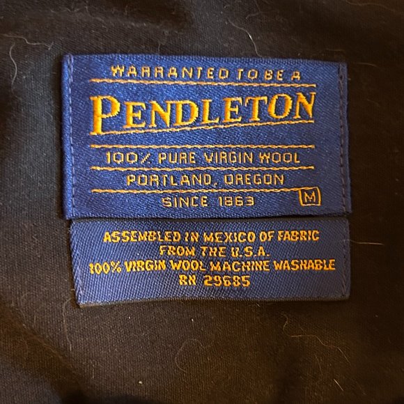 Pendleton 100% pure virgin wool Men's shirt - Picture 4 of 4
